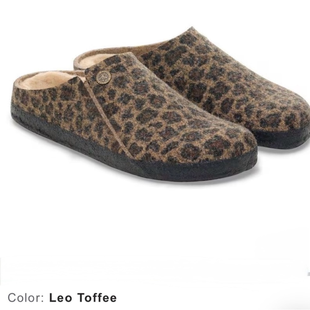 BIRKENSTOCK Zermatt Wool Felt Color: Leo Toffee size UK 39 US 8-8.5 NEW